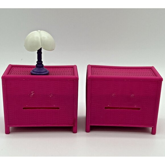 Vintage Beverly Hills Collection Barbie Clone Doll Furniture Wicker Living Room - Picture 11 of 16